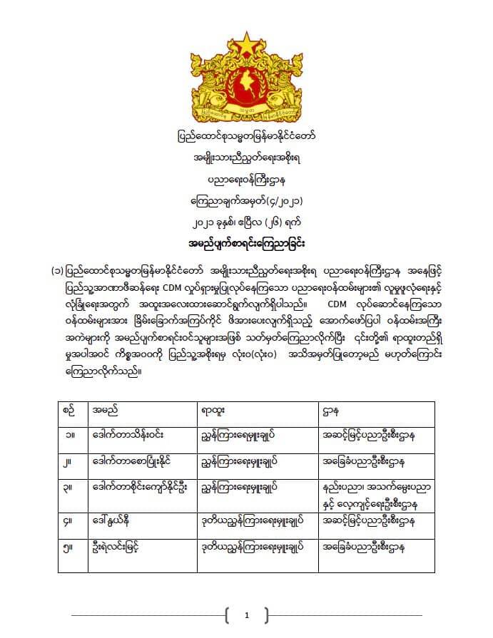ပညာရေးဝန်ကြီးဌာန https://moe.sjmyanmar.com/announcements/%e1%80%80%e1%80%bc%e1%80%b1%e1%80%8a%e1%80%ac%e1%80%81%e1%80%bb%e1%80%80%e1%80%ba%e1%80%a1%e1%80%99%e1%80%be%e1%80%90%e1%80%ba-%e1%81%84-%e1%81%82%e1%81%80%e1%81%82%e1%81%81/