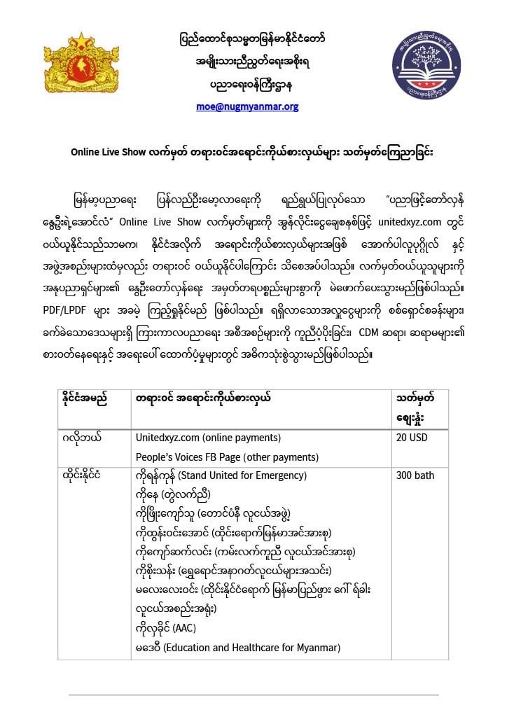 ပညာရေးဝန်ကြီးဌာန https://moe.sjmyanmar.com/message-to-people/%e1%80%a1%e1%80%9b%e1%80%b1%e1%80%ac%e1%80%84%e1%80%ba%e1%80%b8%e1%80%80%e1%80%ad%e1%80%af%e1%80%9a%e1%80%ba%e1%80%85%e1%80%ac%e1%80%b8%e1%80%9c%e1%80%be%e1%80%9a%e1%80%ba%e1%80%99%e1%80%bb%e1%80%ac/