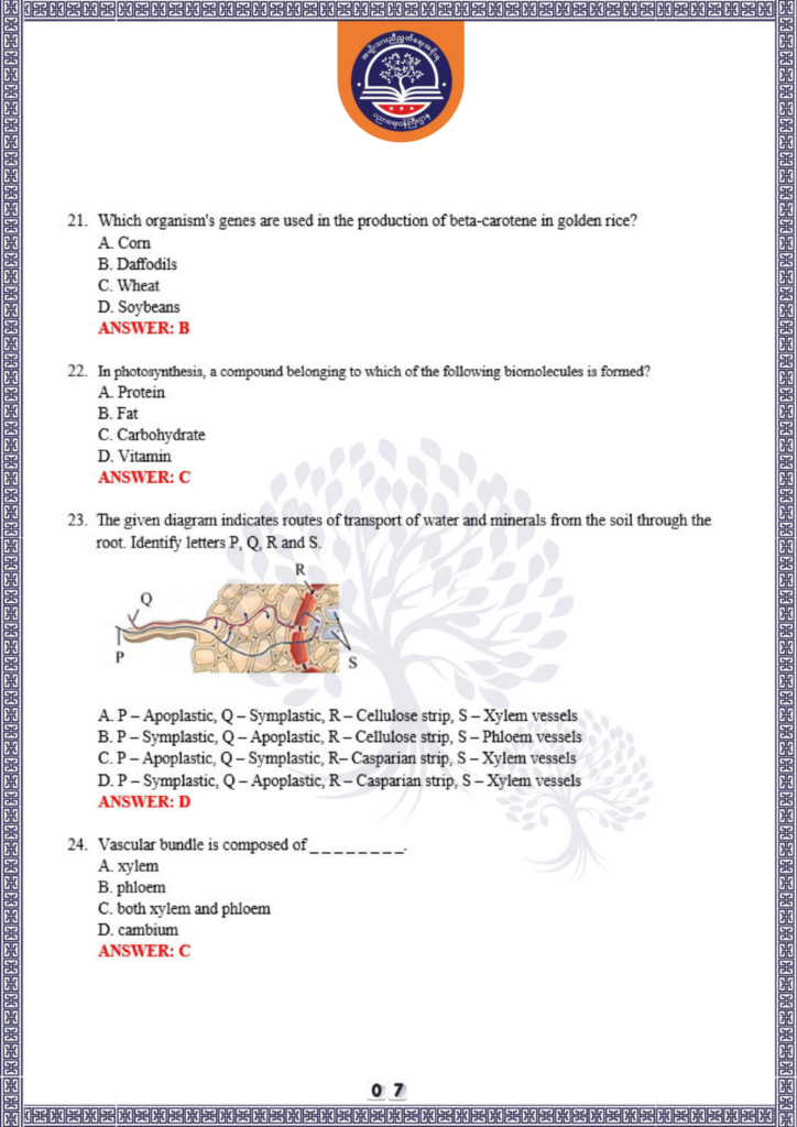 ပညာရေးဝန်ကြီးဌာန https://moe.sjmyanmar.com/be/sample-questions/2025/biology/