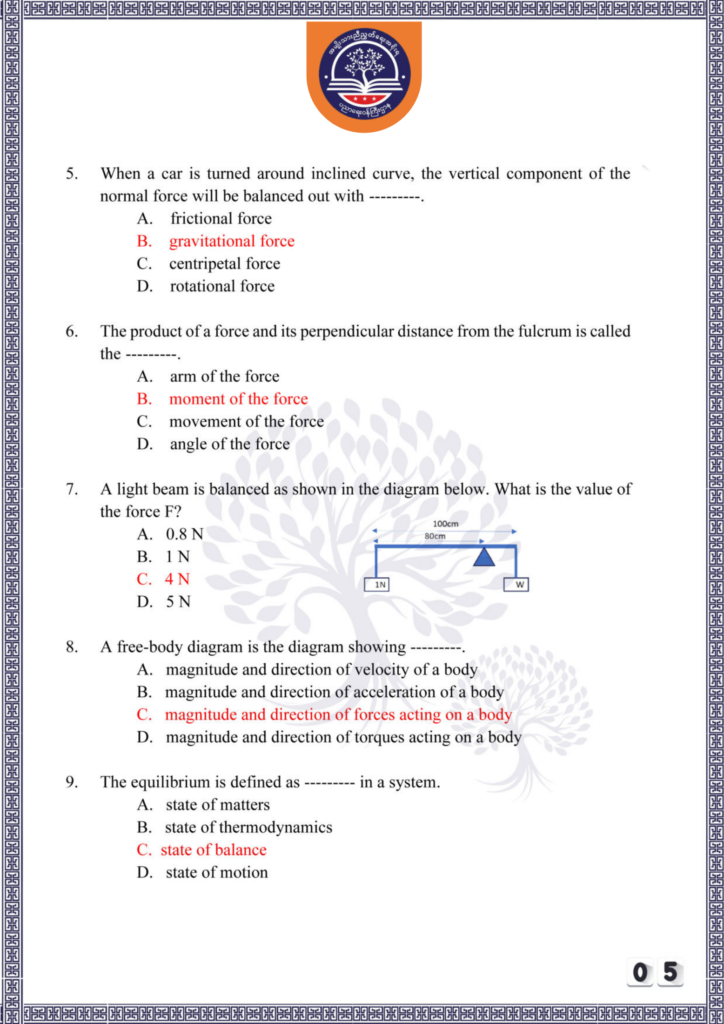 ပညာရေးဝန်ကြီးဌာန https://moe.sjmyanmar.com/be/sample-questions/2025/physics/