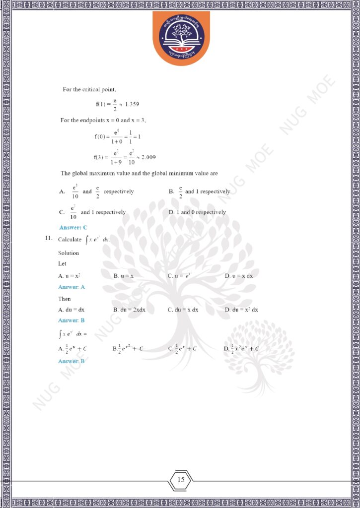 ပညာရေးဝန်ကြီးဌာန https://moe.sjmyanmar.com/msg-to-people/beca-sample-question-2026-maths/