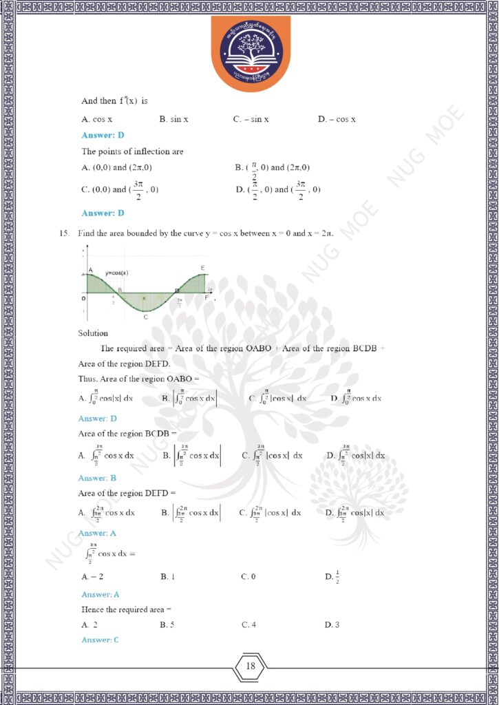 ပညာရေးဝန်ကြီးဌာန https://moe.sjmyanmar.com/msg-to-people/beca-sample-question-2026-maths/